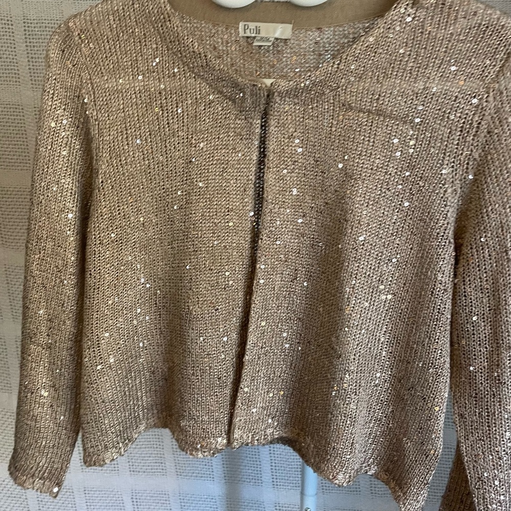 Puli sweater sequins